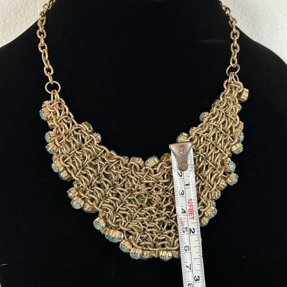 Mint Green Cluster Bead Necklace, 18" - Exclusive AQUA Bloomingdale’s - Picture 4 of 7